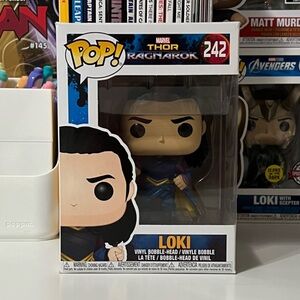 marvel funko pop! loki from thor ragnarok #242